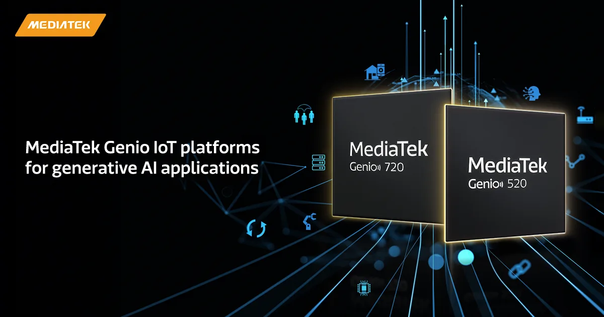 Mediatek Kenalkan Platform Iot Genio 720 Dan Genio 520