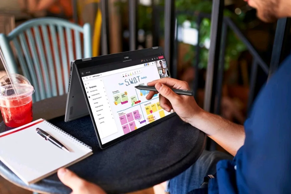 Asus Vivobook 14 Flip, Laptop Lipat Oled