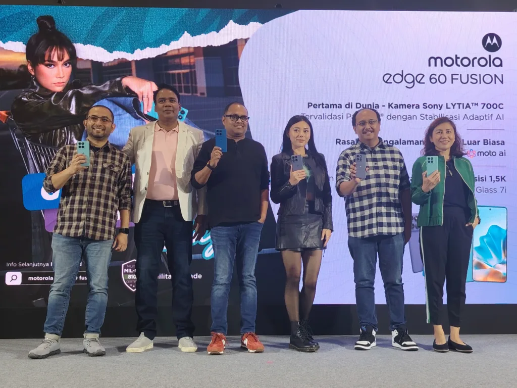 Motorola Edge 60 Fusion Resmi Hadir Di Indonesia