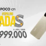 Poco C71 Hadir Dengan Performa Ngebut Dan Harga Ekstrem!