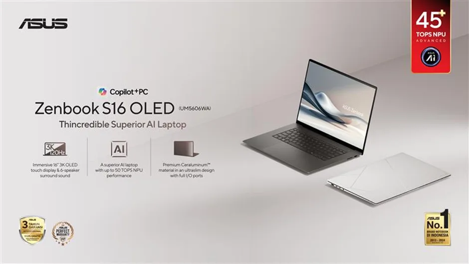 Asus Zenbook S16 Oled