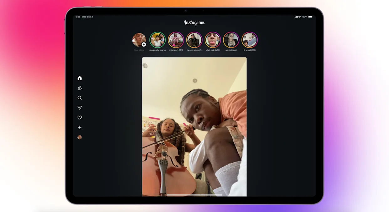 Instagram Untuk Ipad