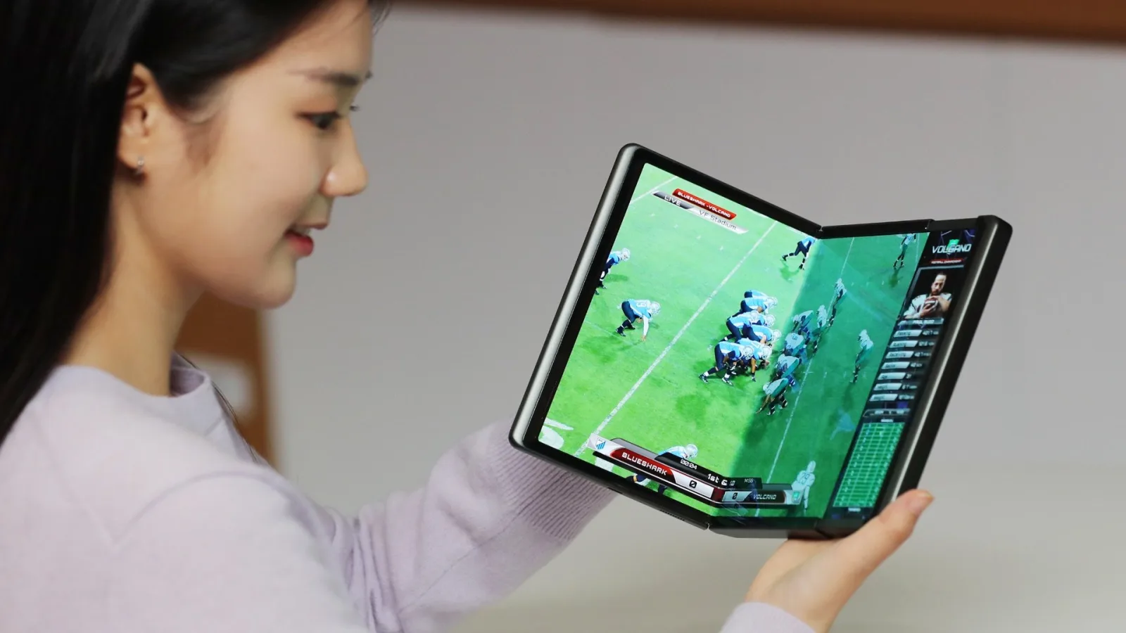 Smartphone Lipat Tiga Samsung