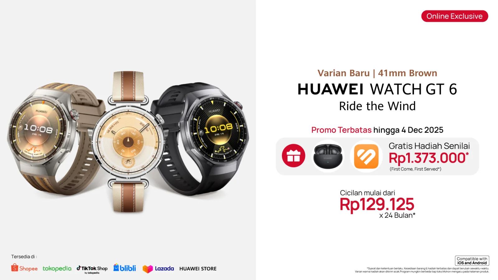 Huawei Watch Gt 6 Brown
