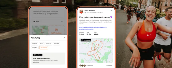 Strava Rilis Fitur 'For A Cause',