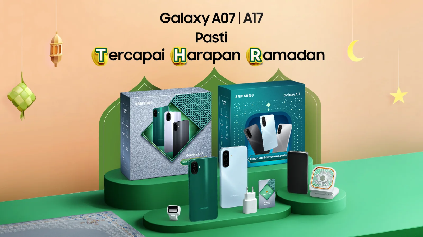 Samsung Galaxy A07 Dan A17