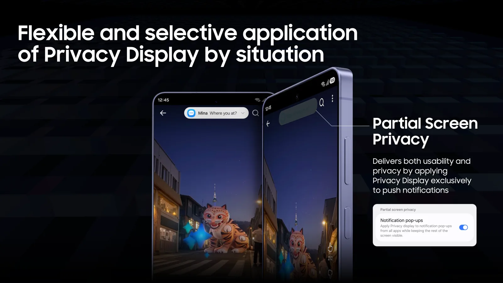 Samsung Galaxy S26 Privacy Display