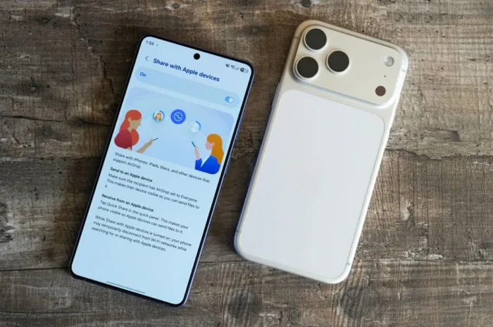 Samsungperluasfiturairdrop