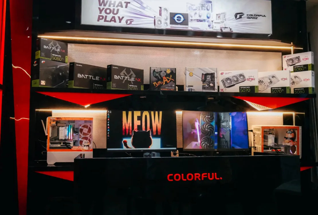 Gerai Colorful