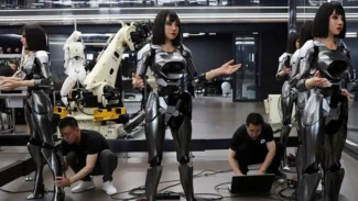 Mengintip Pabrik Robot Humanoid di China: Inovasi yang Menakjubkan