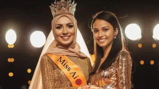 Kontes Miss AI Pertama di Dunia: Pemenangnya Wanita Berhijab dari Maroko
