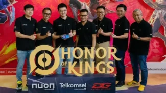 Nuon dan Telkomsel Gelar Peluncuran Honor of Kings GraPARI Corner
