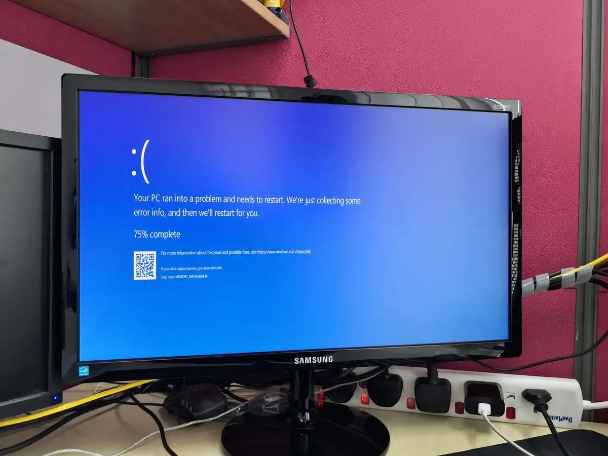 Blue Screen of Death 