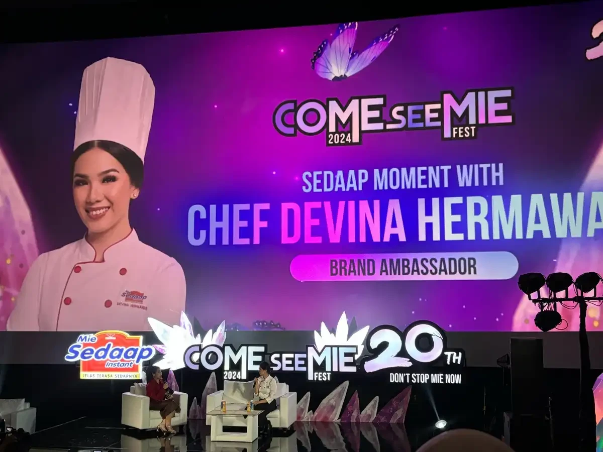 Chief Devina Brand Ambassador Mie Sedaap